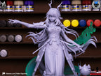 Verdant Horned Sentinel | 1/7 Unpainted Resin Kit Model