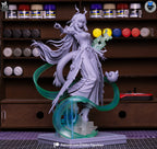 Verdant Horned Sentinel | 1/7 Unpainted Resin Kit Model