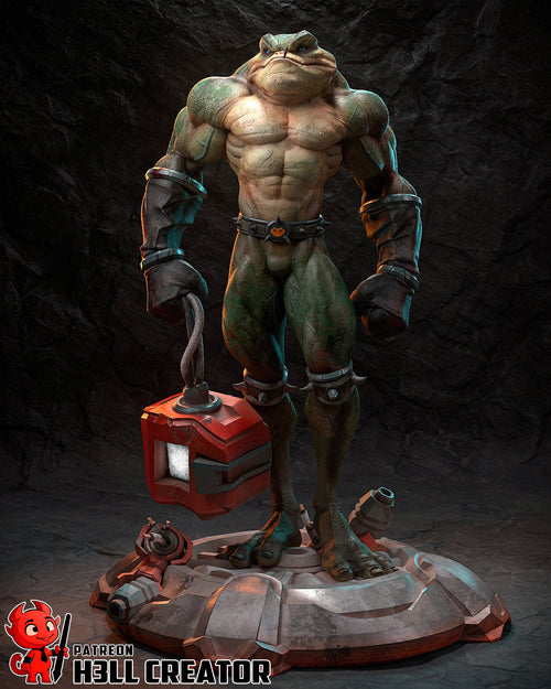 Boglord Ironfist | 1/10 Unpainted Resin Kit Model
