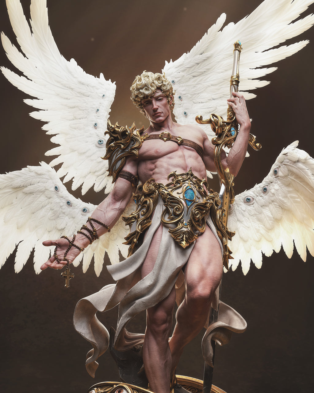 Celestial Seraph Warden | 1/6 Unpainted Resin Kit Model