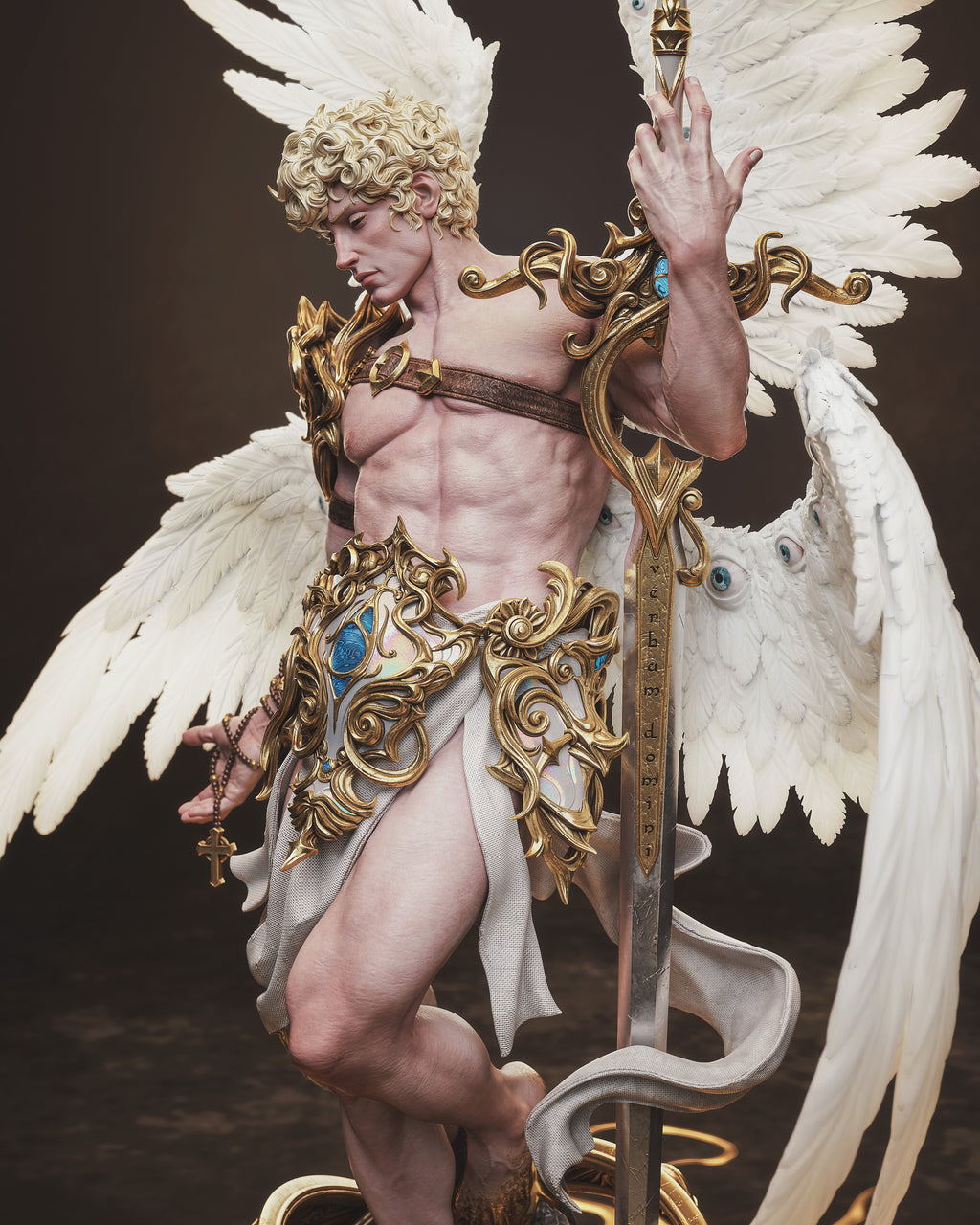 Celestial Seraph Warden | 1/6 Unpainted Resin Kit Model