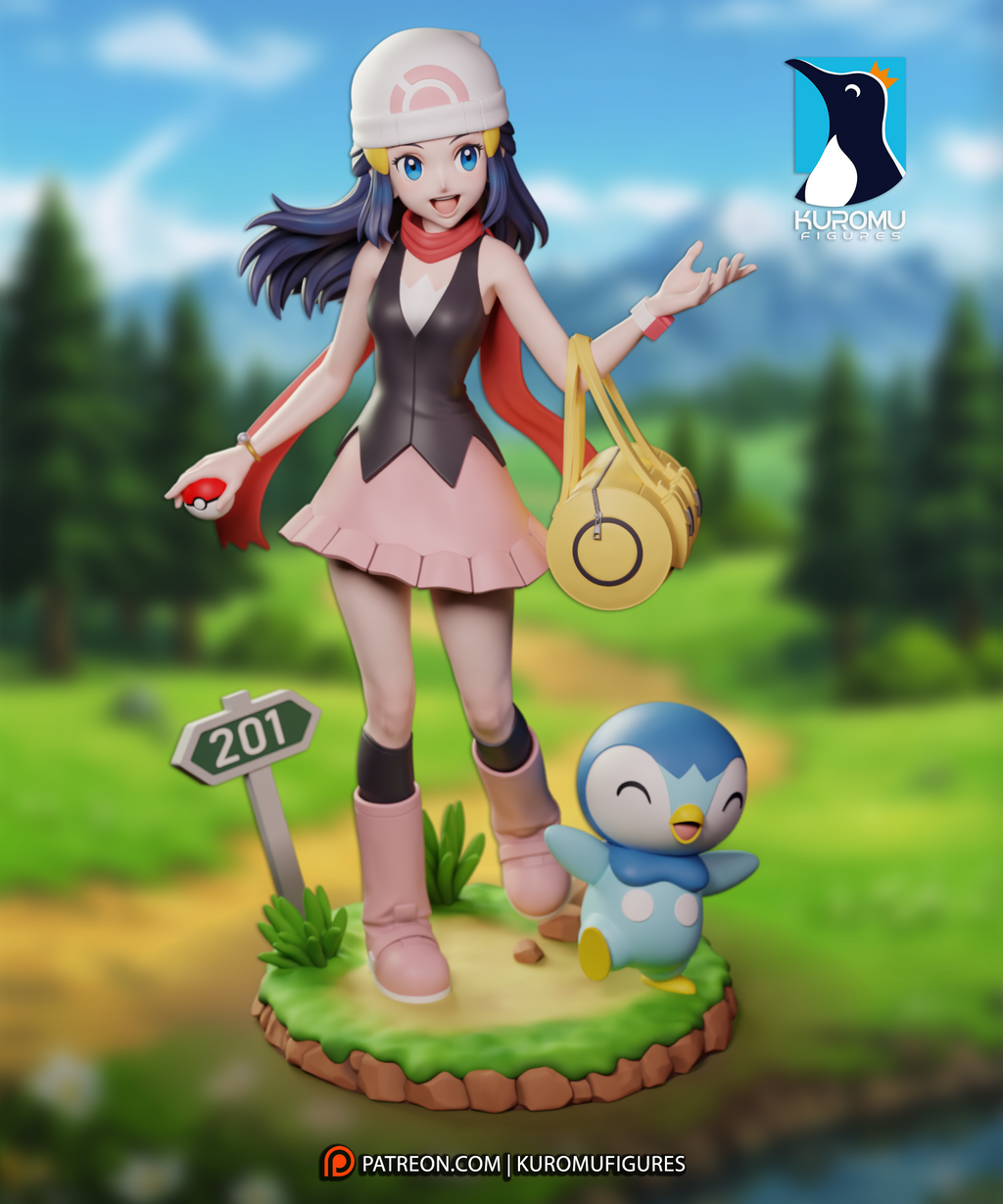 Cheerful Explorer Maiden | 1/10 Unpainted/Painted Resin Figure