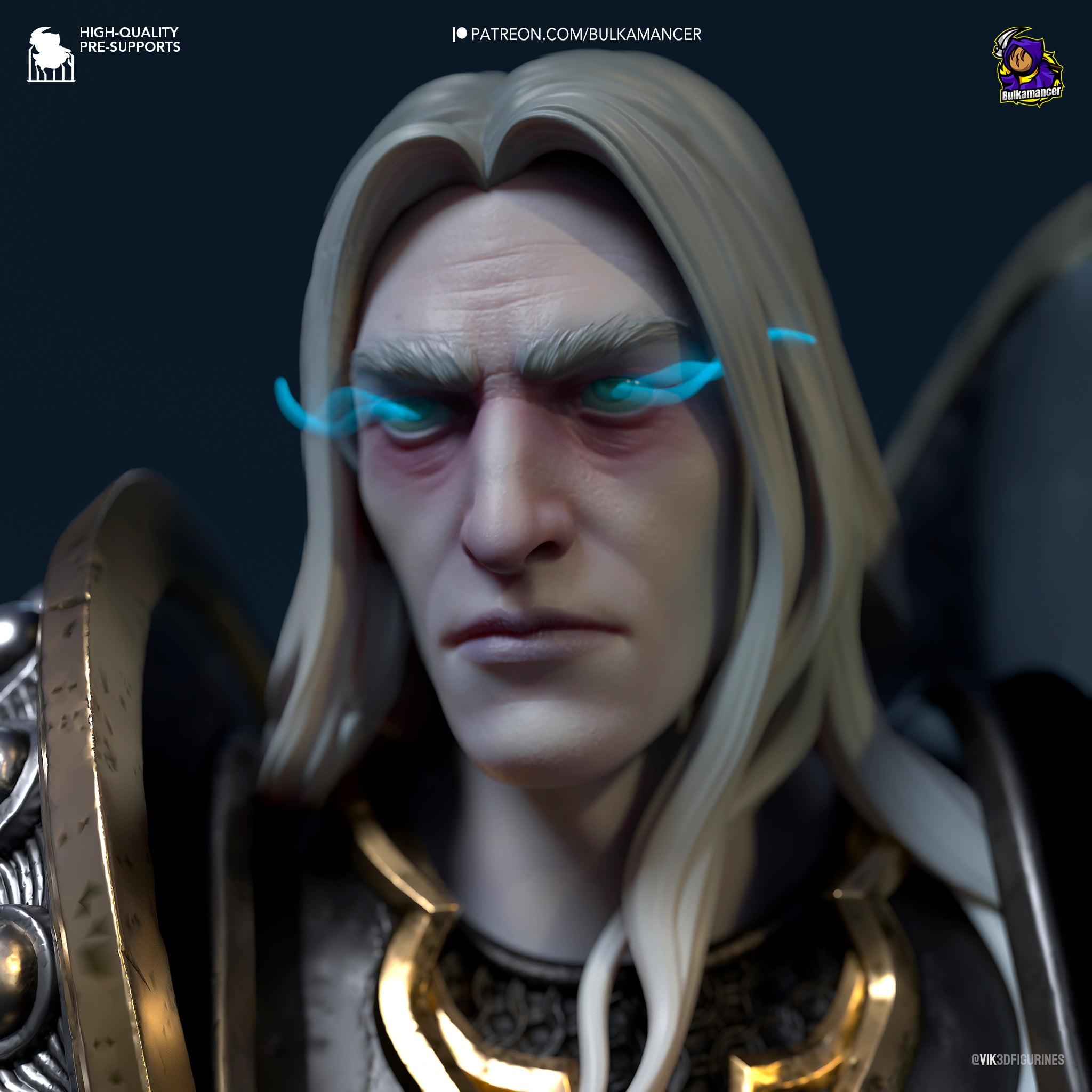 Ebonfrost Sovereign | 1/8 Unpainted Resin Kit Model
