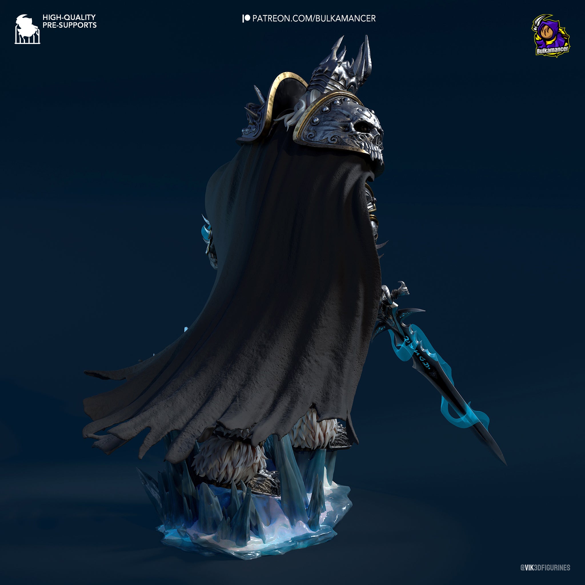 Ebonfrost Sovereign | 1/8 Unpainted Resin Kit Model