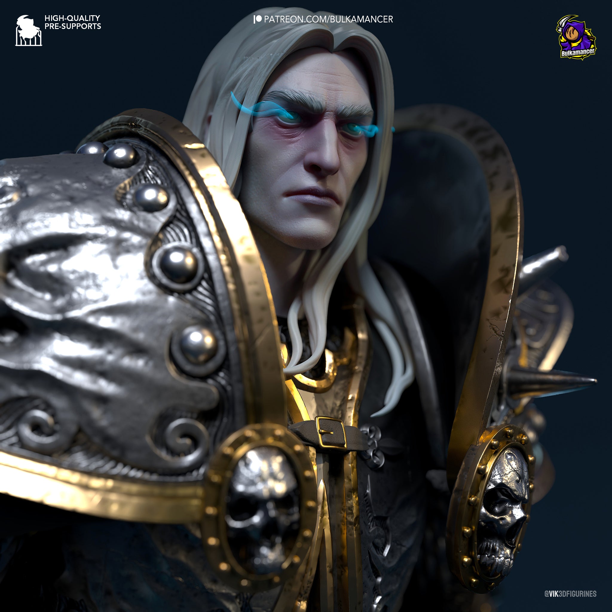 Ebonfrost Sovereign | 1/8 Unpainted Resin Kit Model
