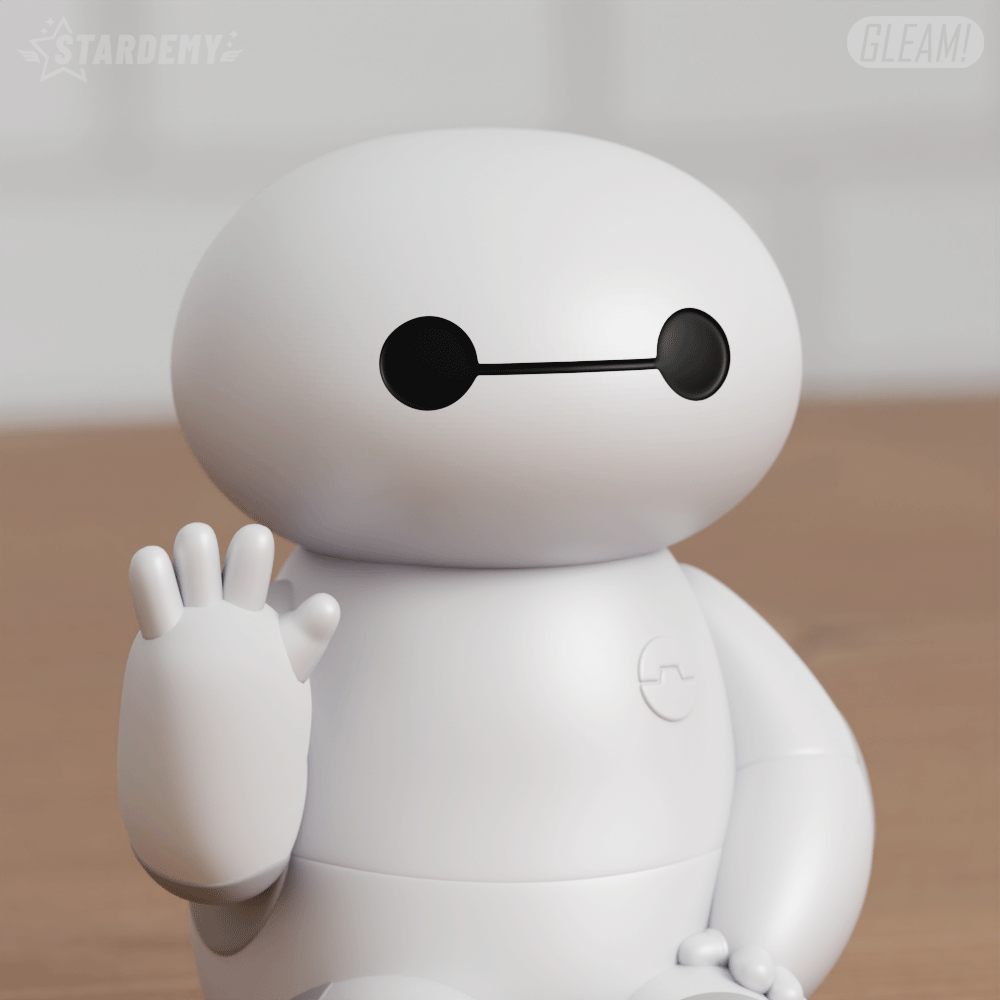 Lunar Puff Guardian | Desk Toy Unpainted & Painted Options Full Print Model