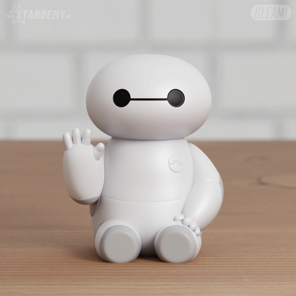 Lunar Puff Guardian | Desk Toy Unpainted & Painted Options Full Print Model