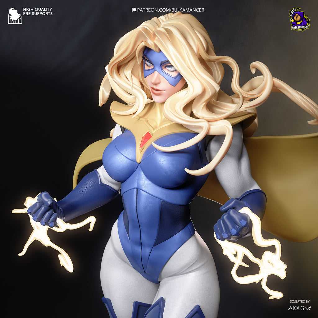 Golden Nova Sentinel | 1/8 Unpainted Resin Kit Model