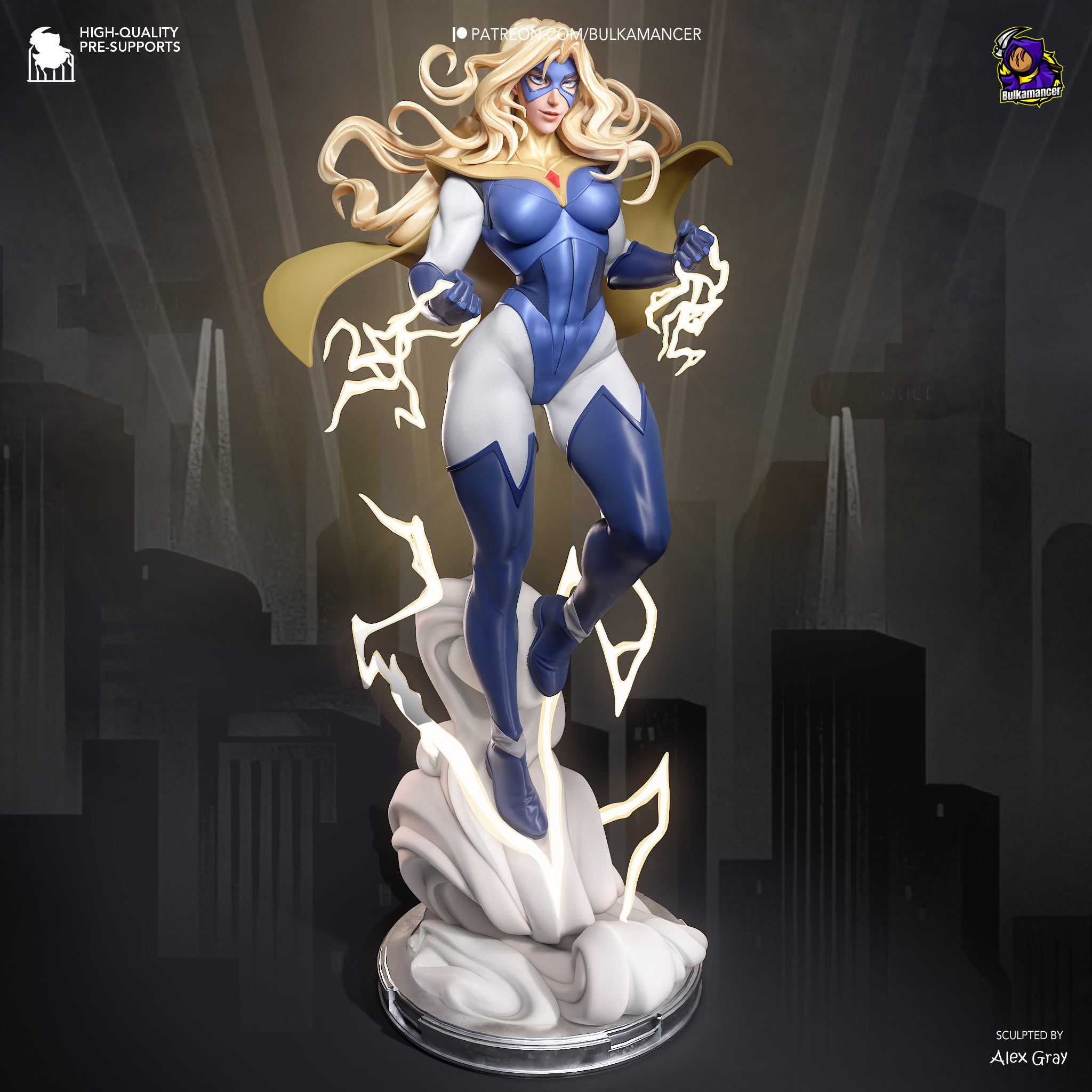 Golden Nova Sentinel | 1/8 Unpainted Resin Kit Model