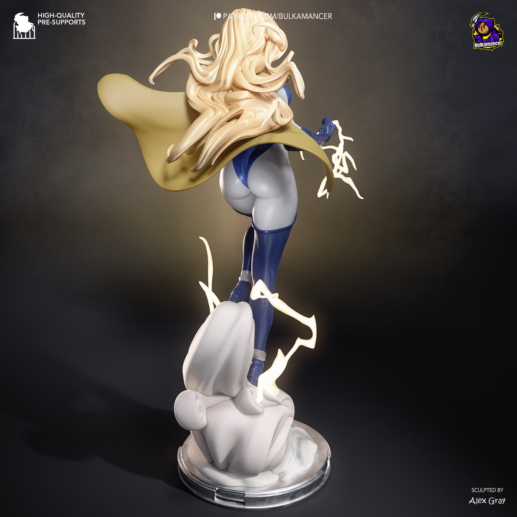Golden Nova Sentinel | 1/8 Unpainted Resin Kit Model