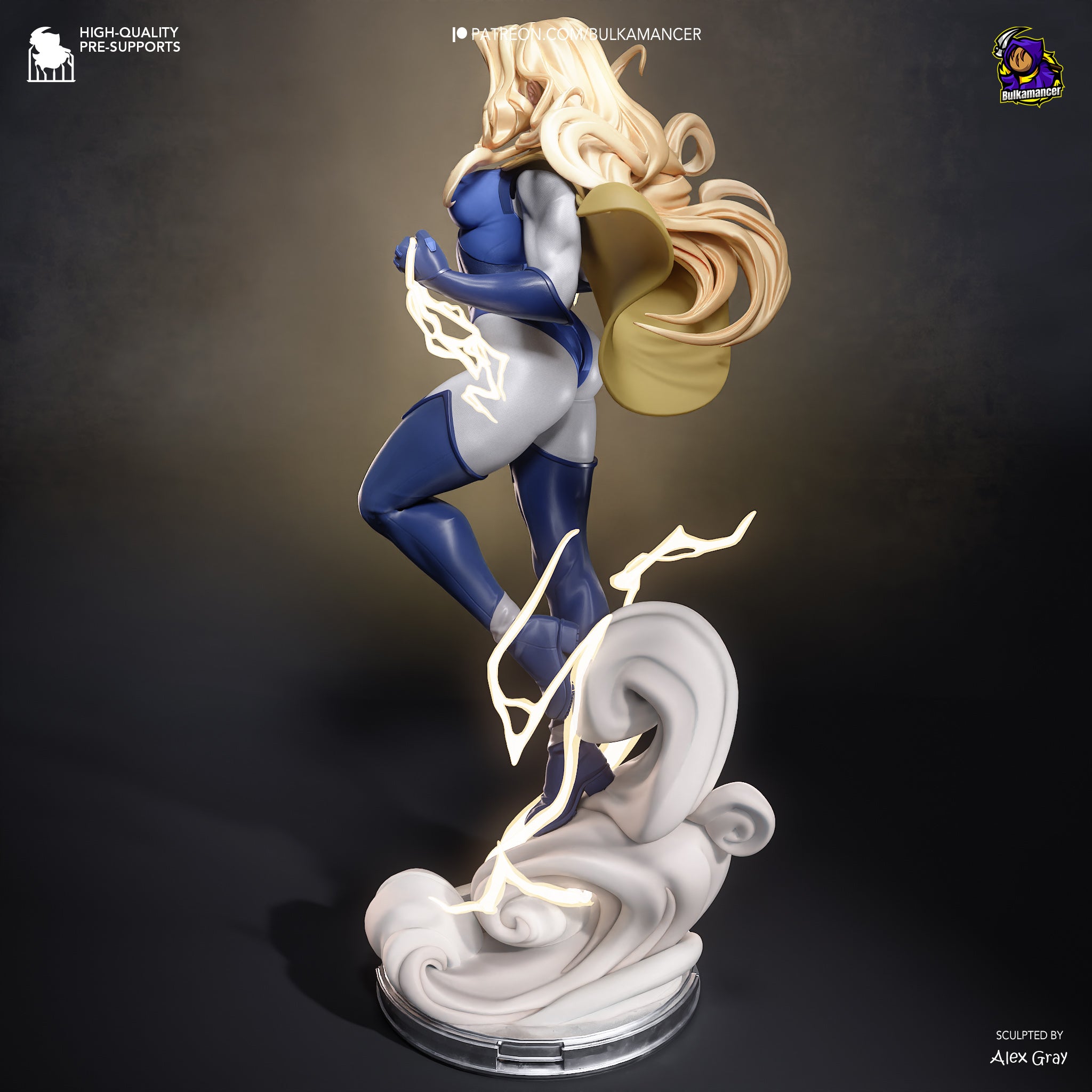 Golden Nova Sentinel | 1/8 Unpainted Resin Kit Model