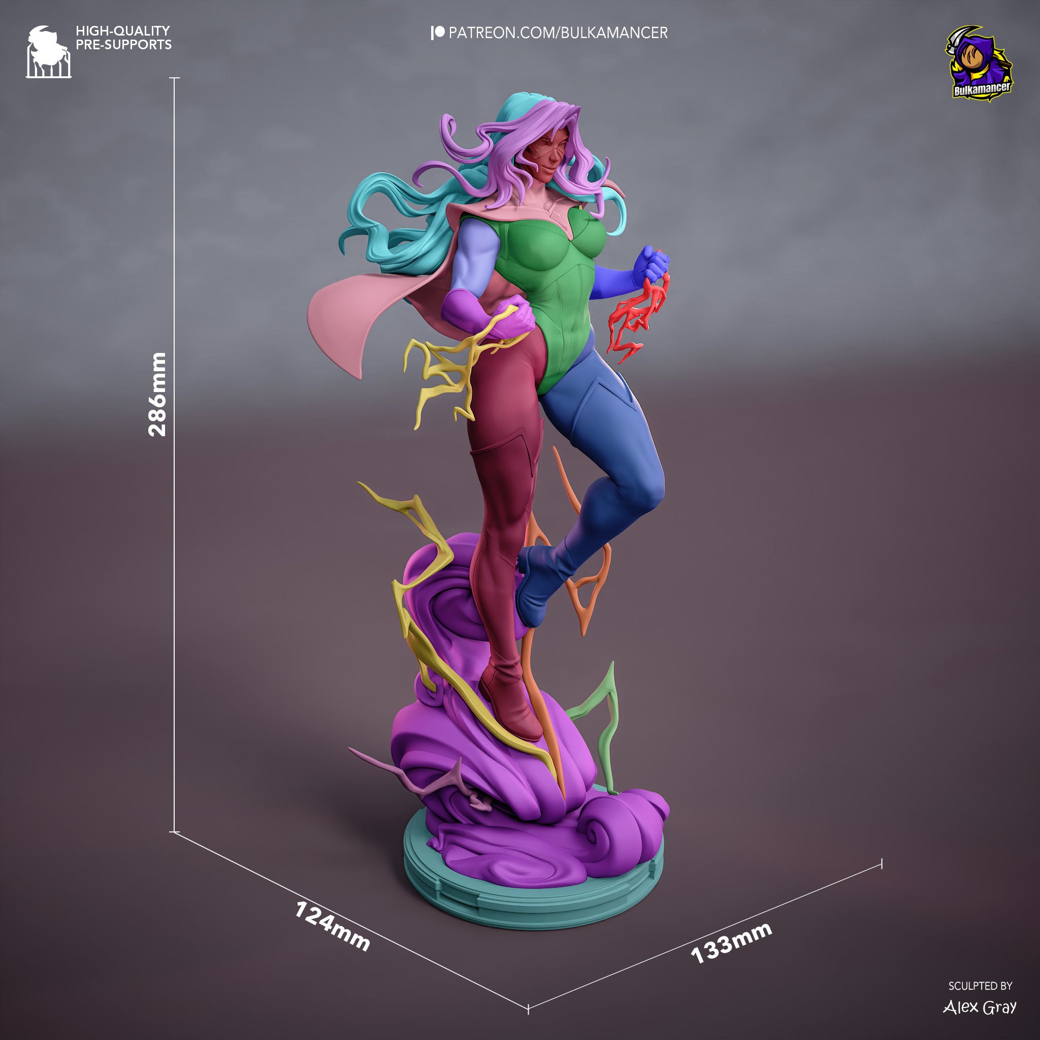 Golden Nova Sentinel | 1/8 Unpainted Resin Kit Model