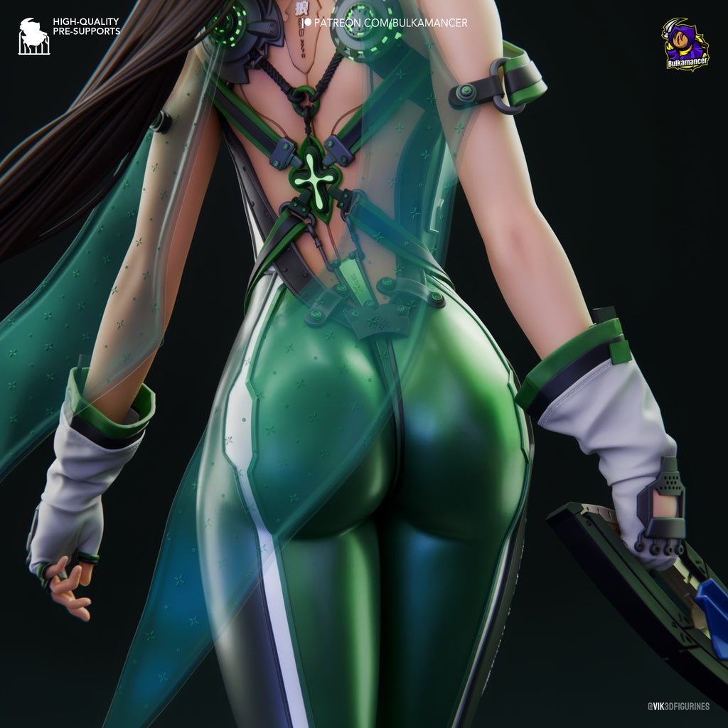 Emerald Circuit Vanguard | 1/8 Unpainted Resin Kit Model