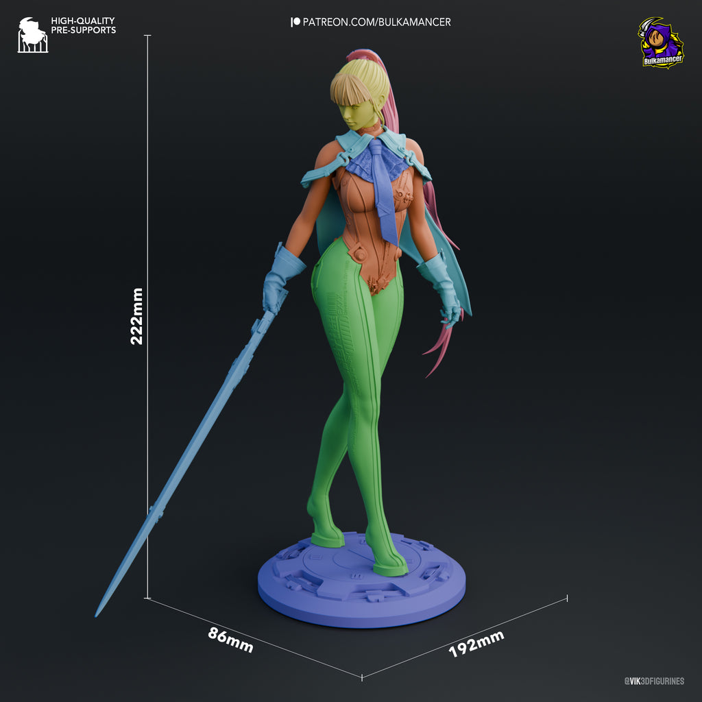 Emerald Circuit Vanguard | 1/8 Unpainted Resin Kit Model