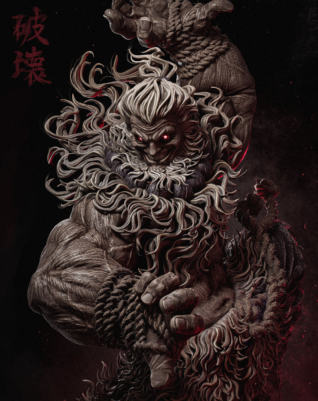 Infernal Rage Behemoth | 1/6 Unpainted Resin Kit Model