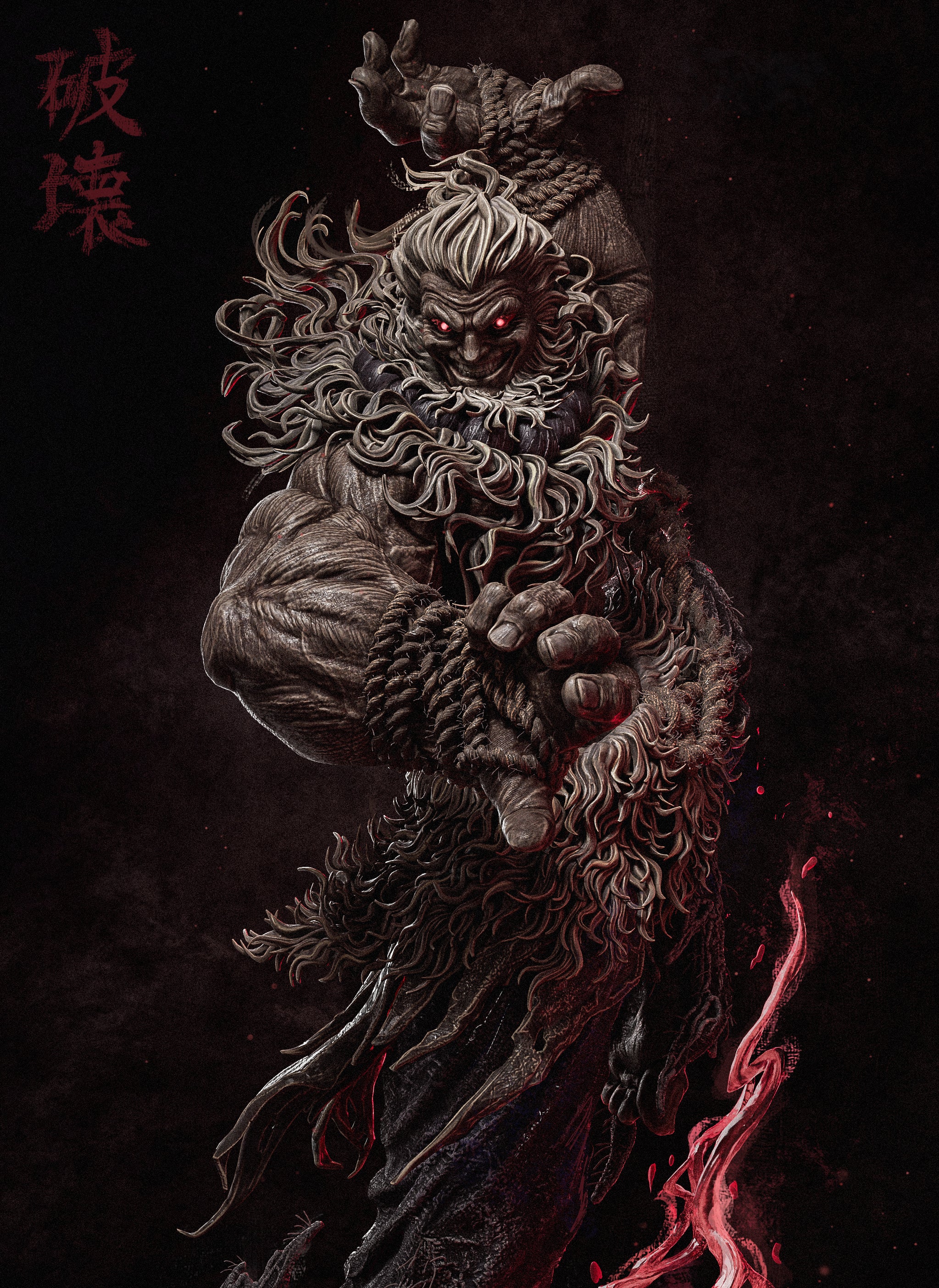 Infernal Rage Behemoth | 1/6 Unpainted Resin Kit Model
