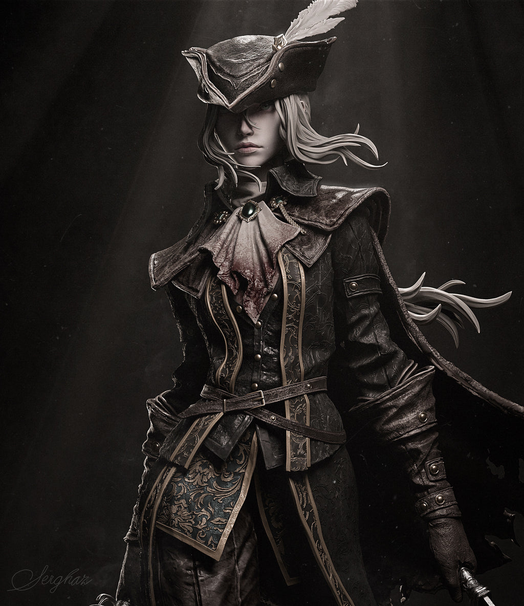 Shadowveil Feather Warden | 1/6 Unpainted Resin Kit Model