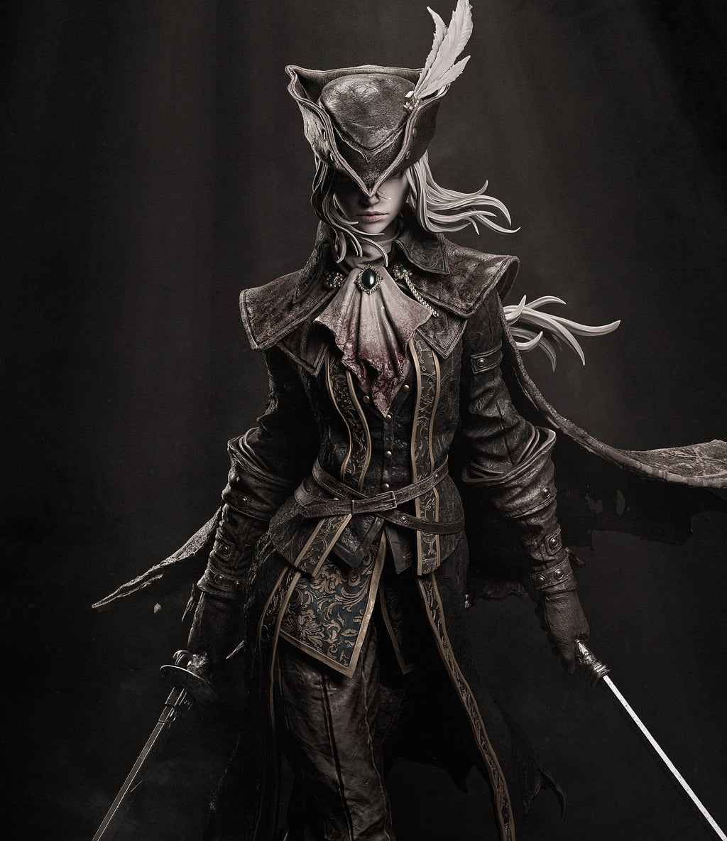 Shadowveil Feather Warden | 1/6 Unpainted Resin Kit Model