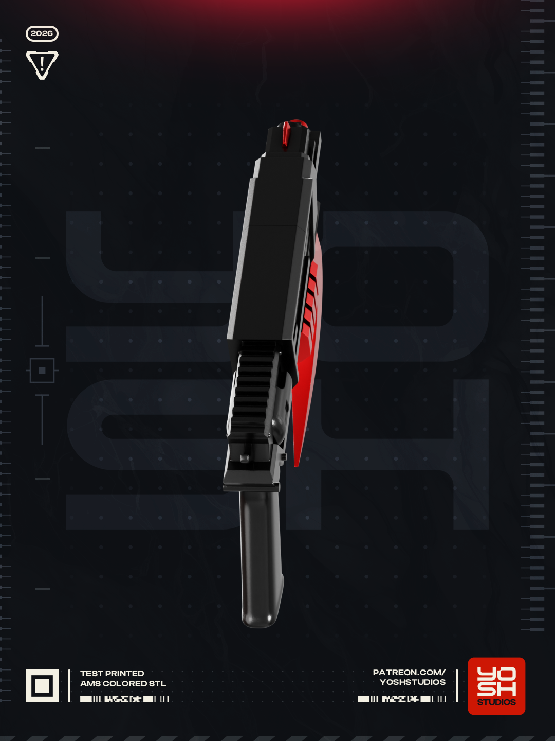 Eclipse Harvester | 1:1 Full Color FDM Model