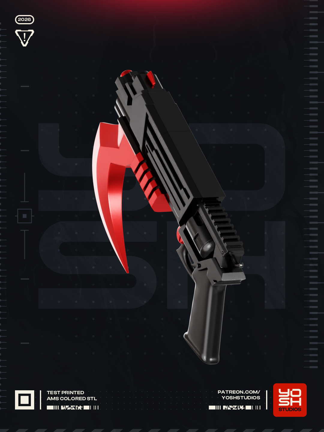 Eclipse Harvester | 1:1 Full Color FDM Model