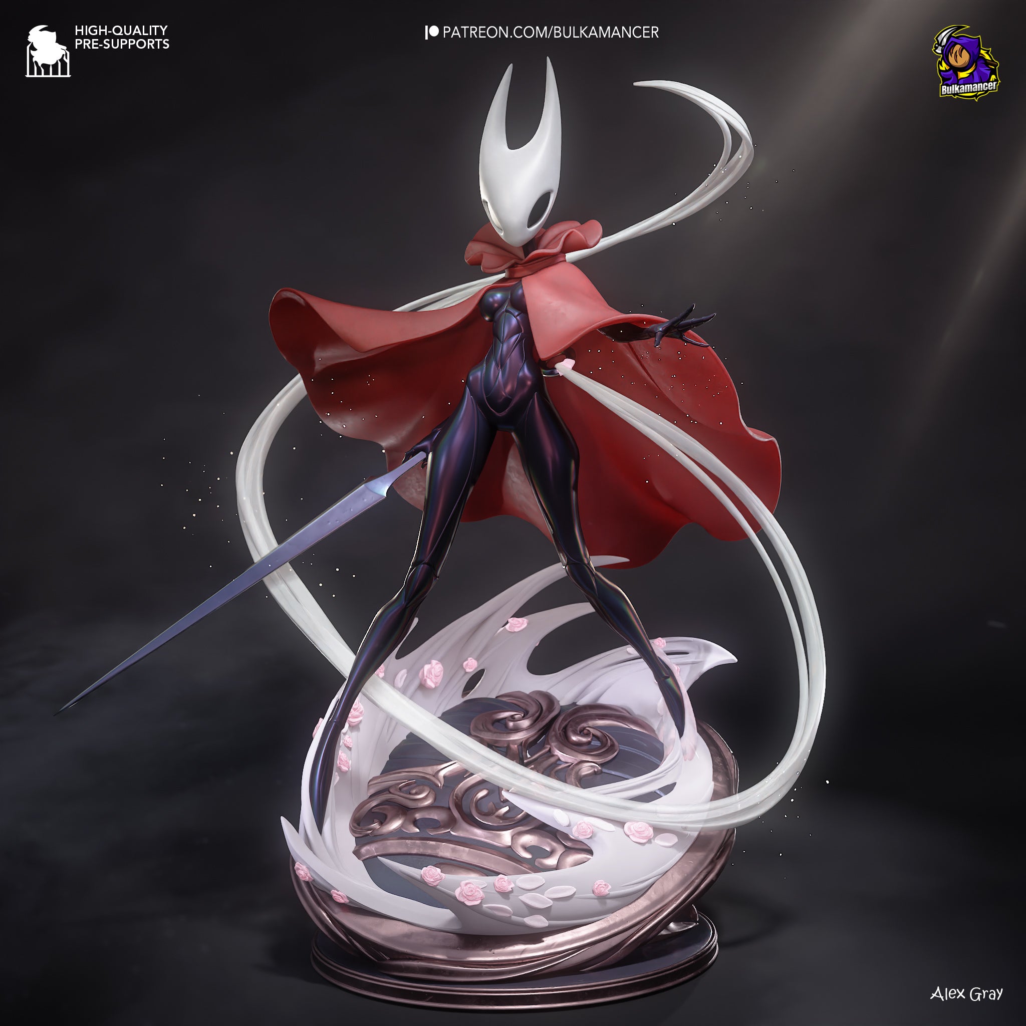 Crimson Veil Phantom | 1/8 Unpainted Resin Kit Model