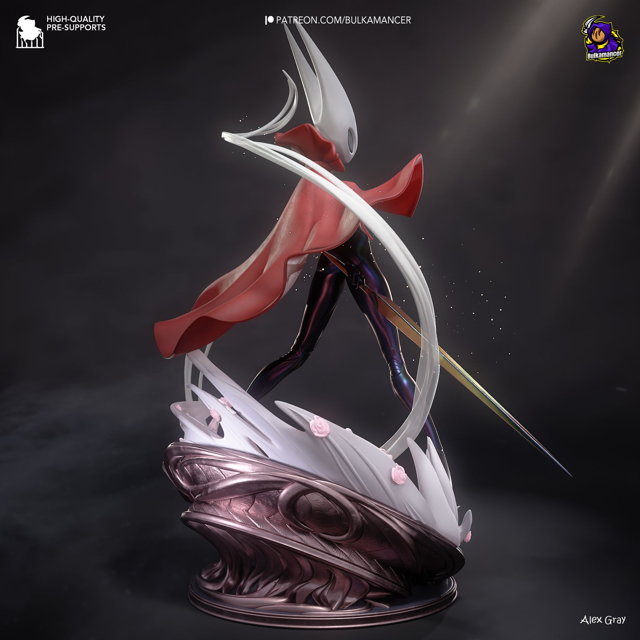 Crimson Veil Phantom | 1/8 Unpainted Resin Kit Model