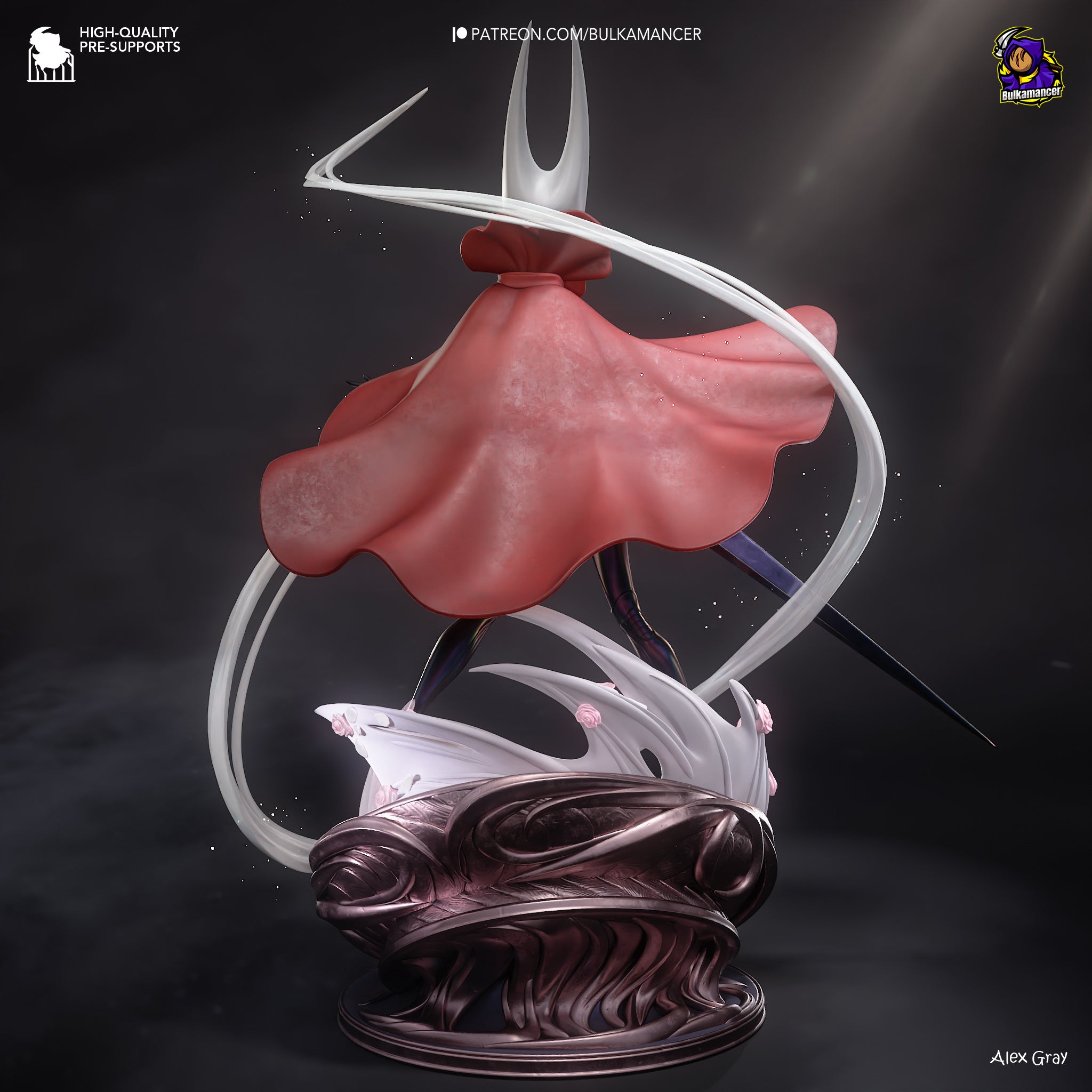 Crimson Veil Phantom | 1/8 Unpainted Resin Kit Model