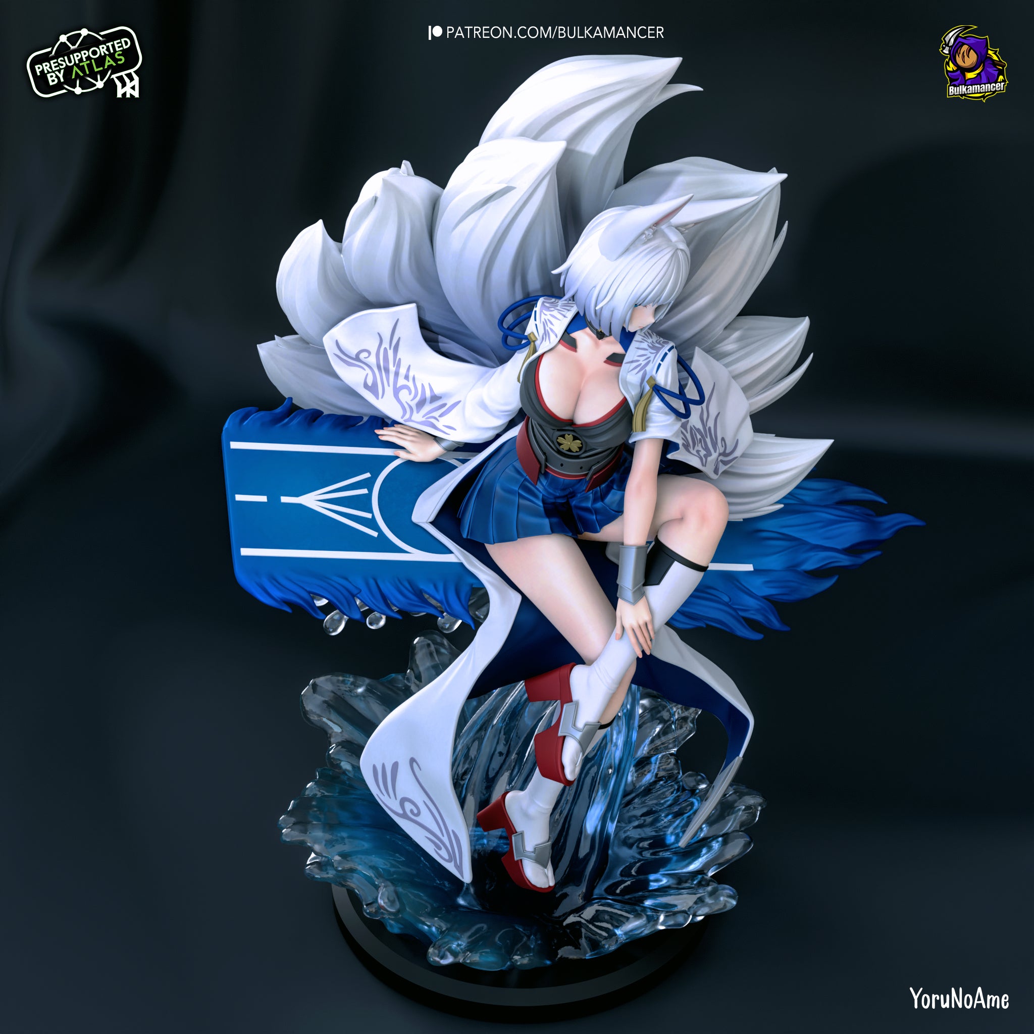 Lunar Fox Sovereign | 1/8 Unpainted Resin Kit Model