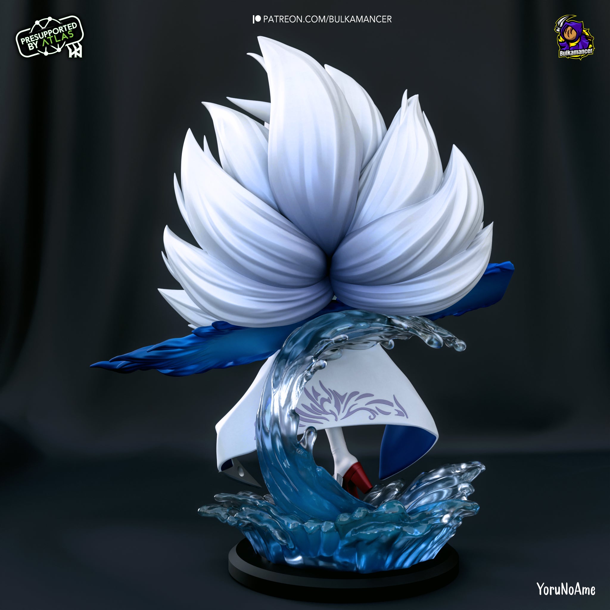 Lunar Fox Sovereign | 1/8 Unpainted Resin Kit Model