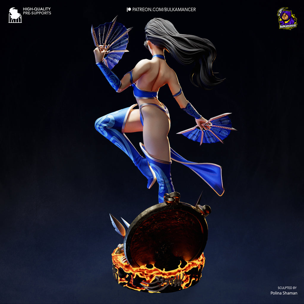 Azure Gale Tempest | 1/8 Unpainted Resin Kit Model