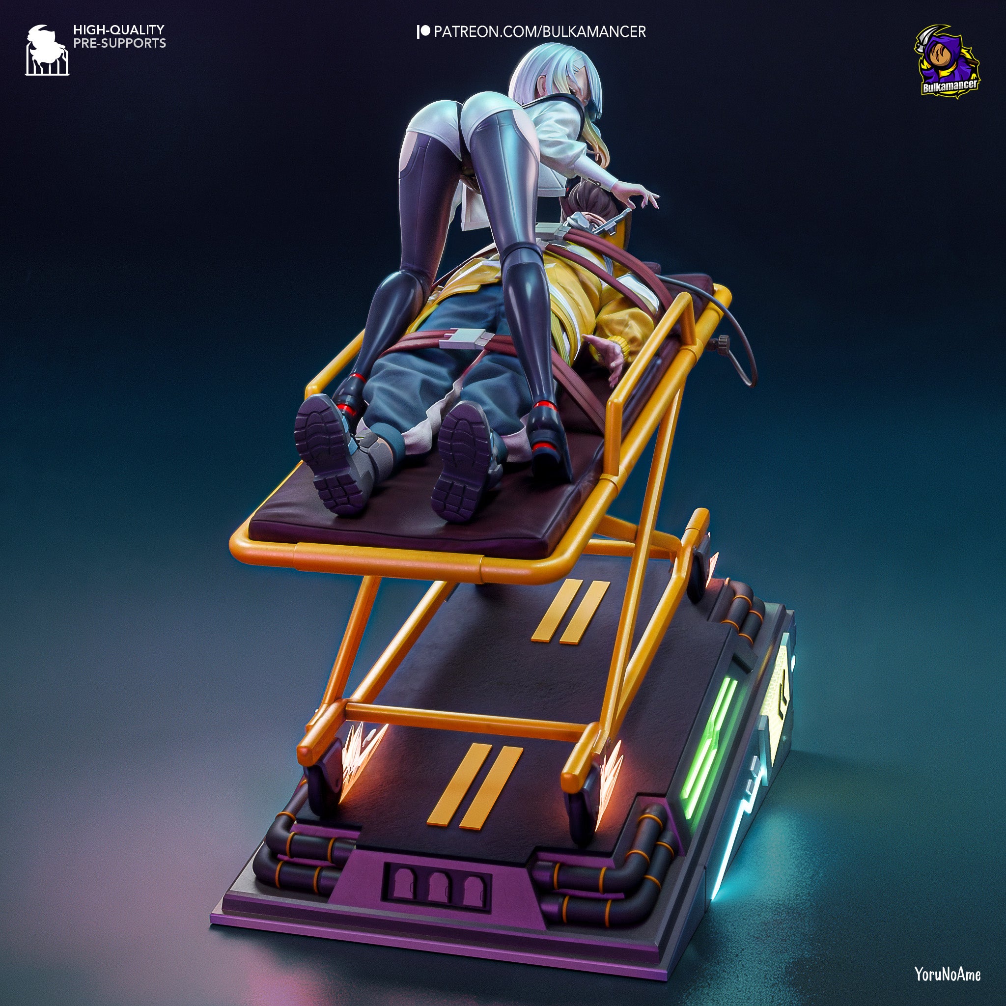 Neon Veil Reviver | 1/8 Unpainted Resin Kit Model