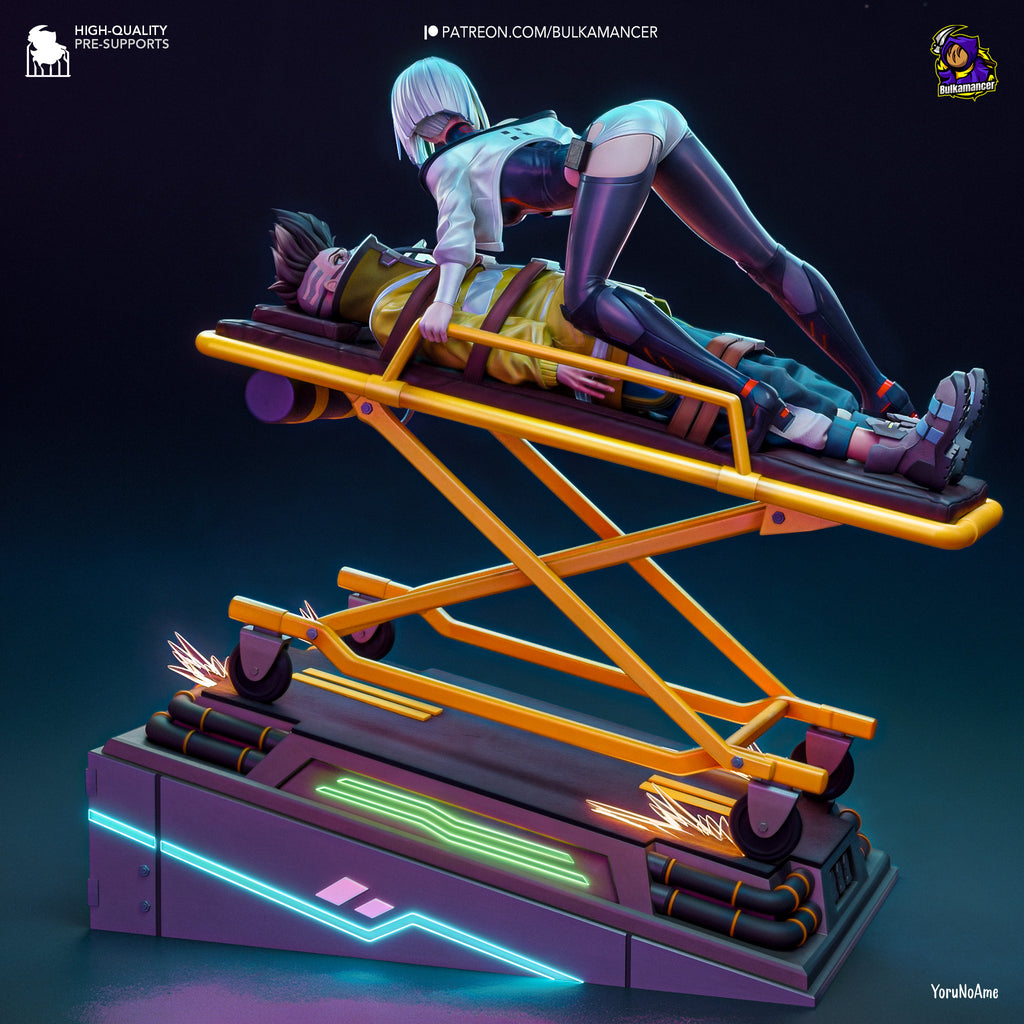 Neon Veil Reviver | 1/8 Unpainted Resin Kit Model