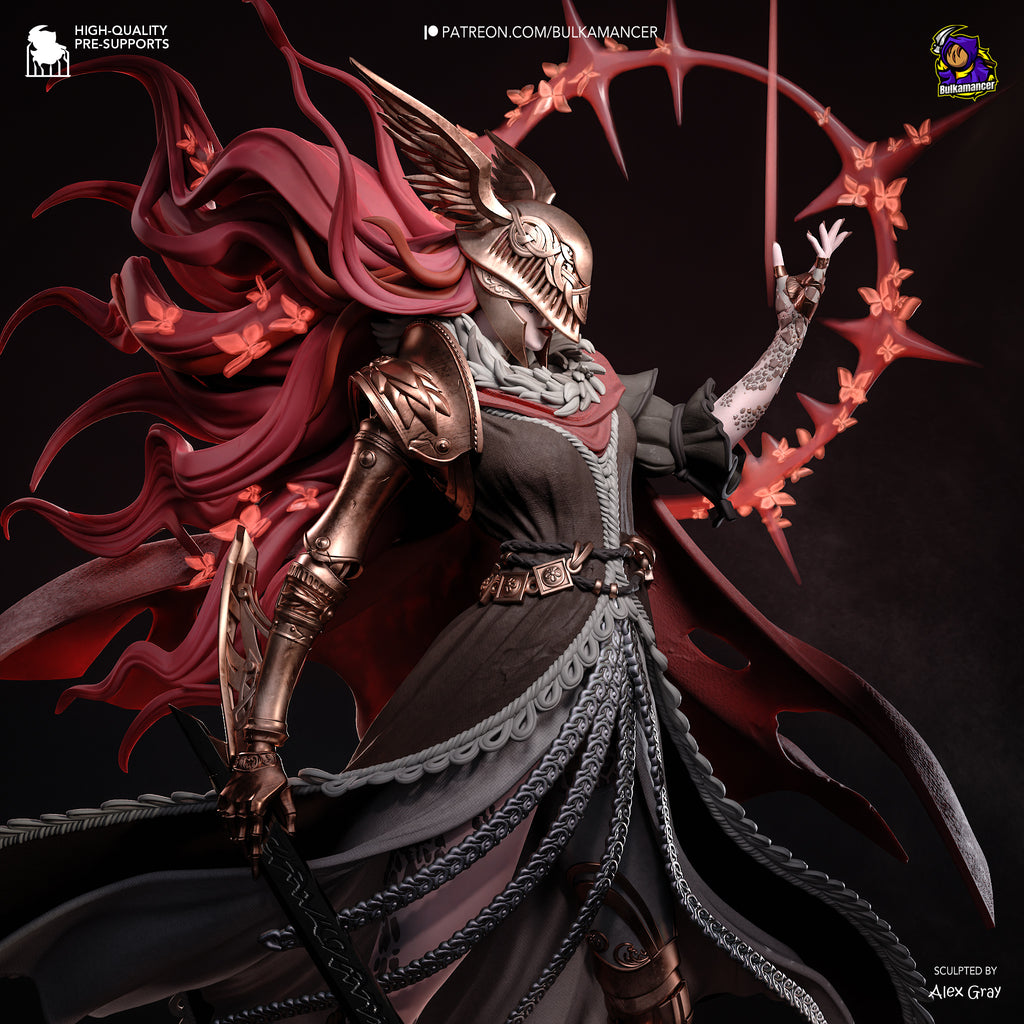 Crimson Thorn Valkyrie | 1/8 Unpainted Resin Kit Model