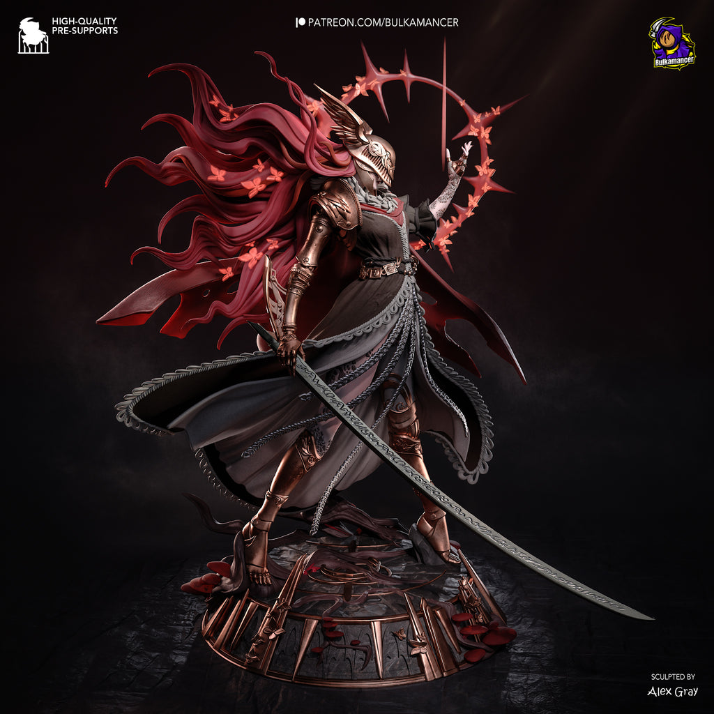 Crimson Thorn Valkyrie | 1/8 Unpainted Resin Kit Model
