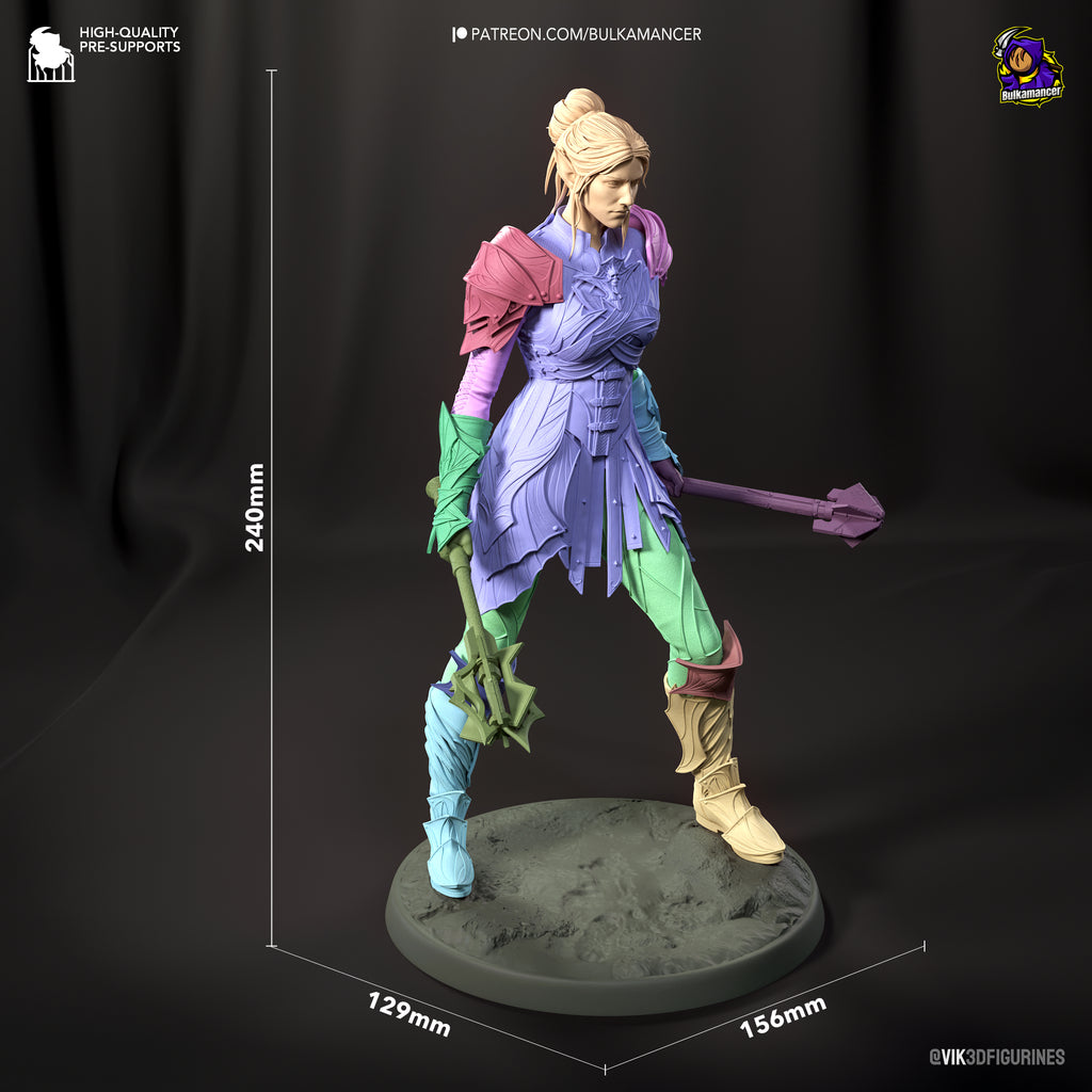 Shadowsteel Elf | 1/8 Unpainted Resin Kit