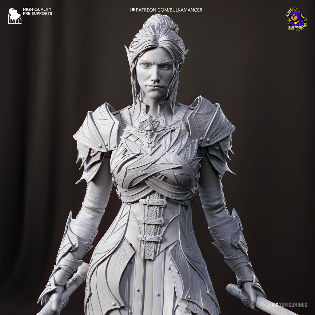 Shadowsteel Elf | 1/8 Unpainted Resin Kit
