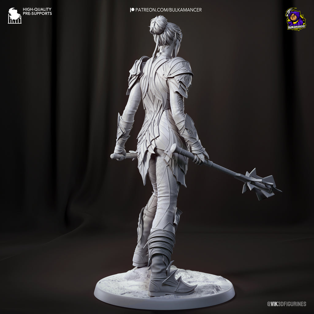 Shadowsteel Elf | 1/8 Unpainted Resin Kit