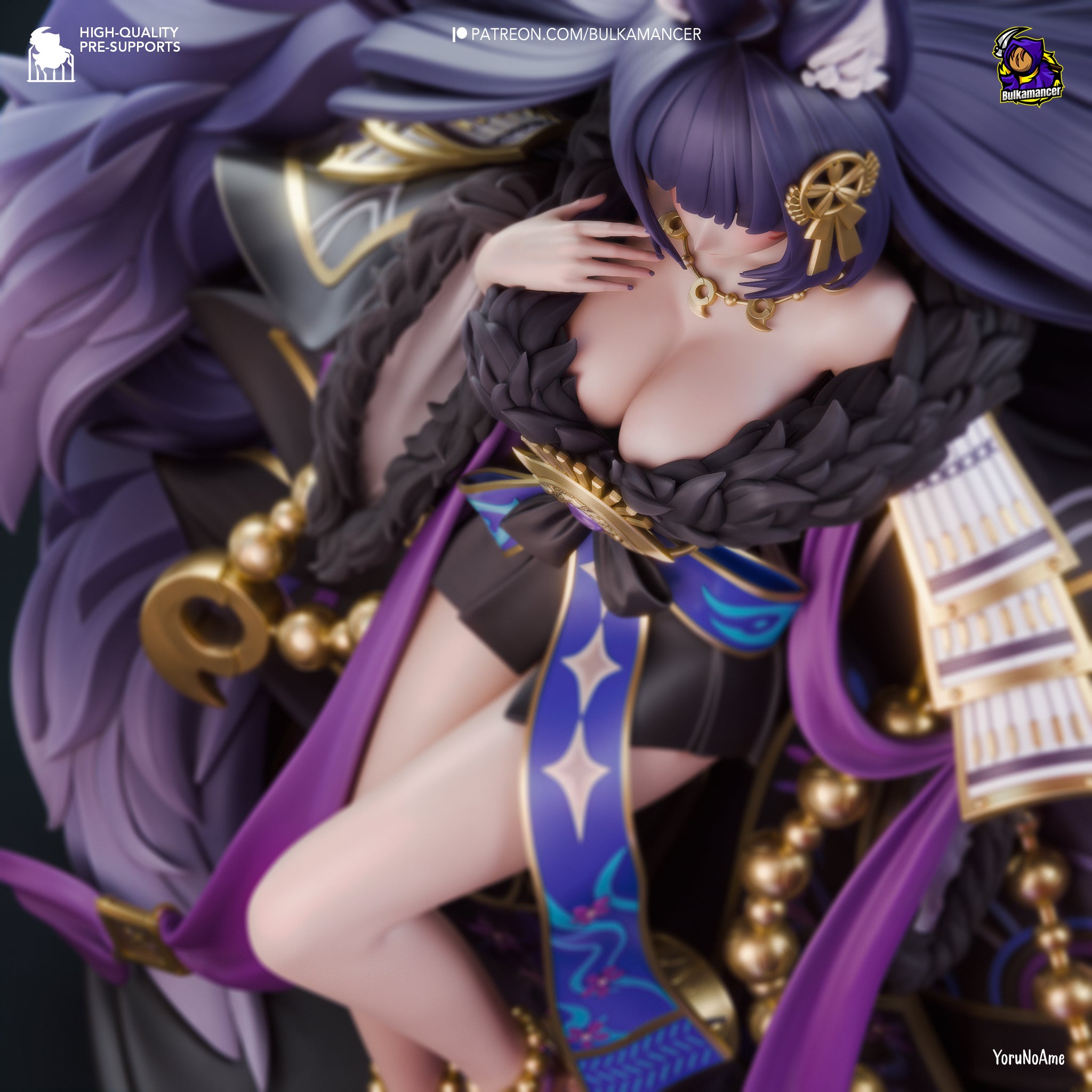 Amethyst Fox Sovereign | 1/8 Unpainted Resin Kit Model