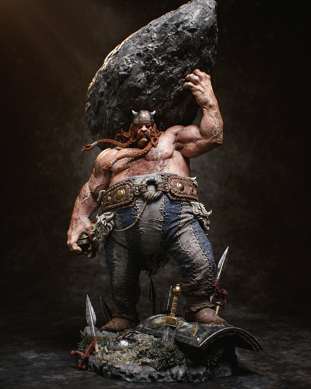Verdant Realm Stonebearers | 1/6 Unpainted Resin Kit Model