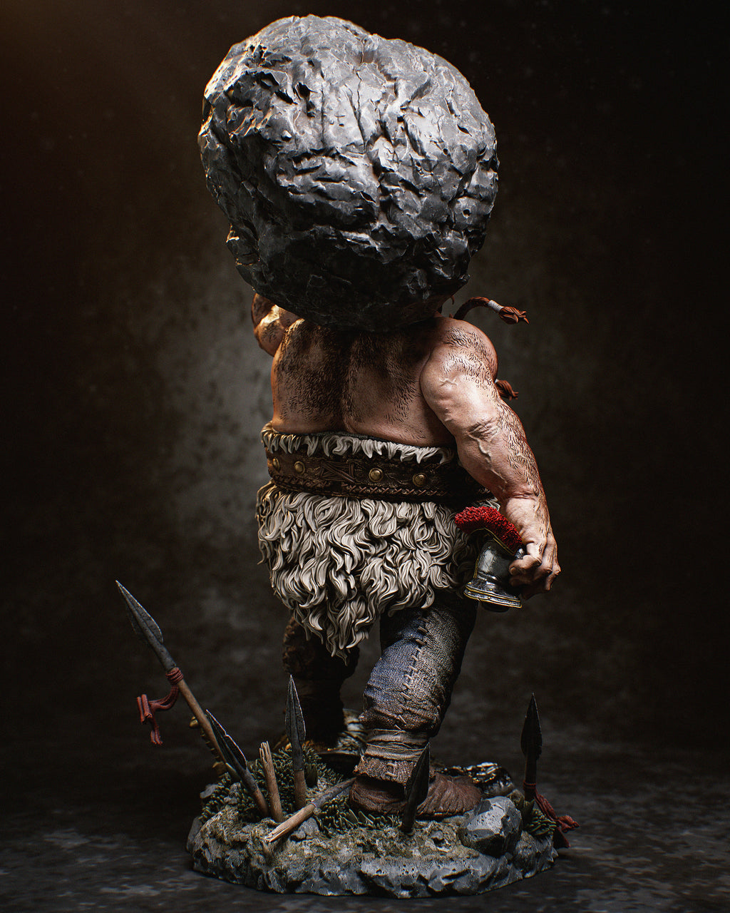 Verdant Realm Stonebearers | 1/6 Unpainted Resin Kit Model