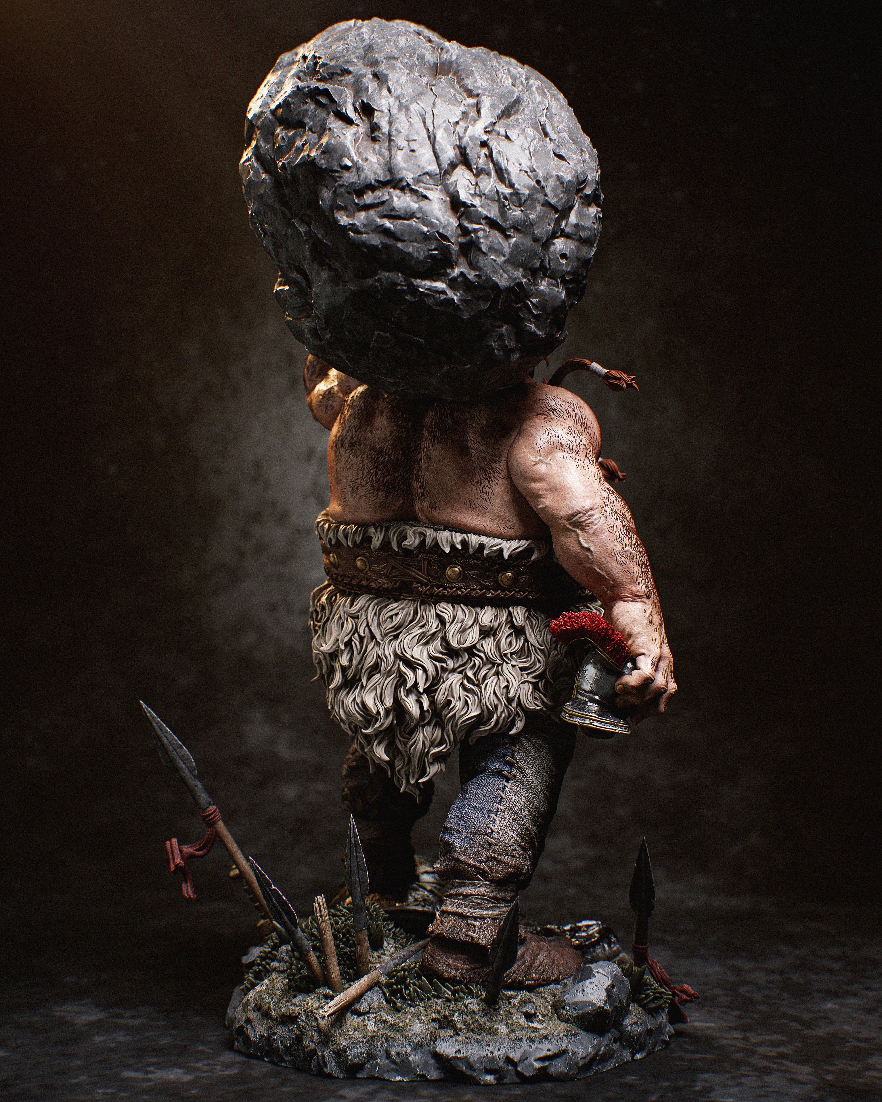 Verdant Realm Stonebearers | 1/6 Unpainted Resin Kit Model