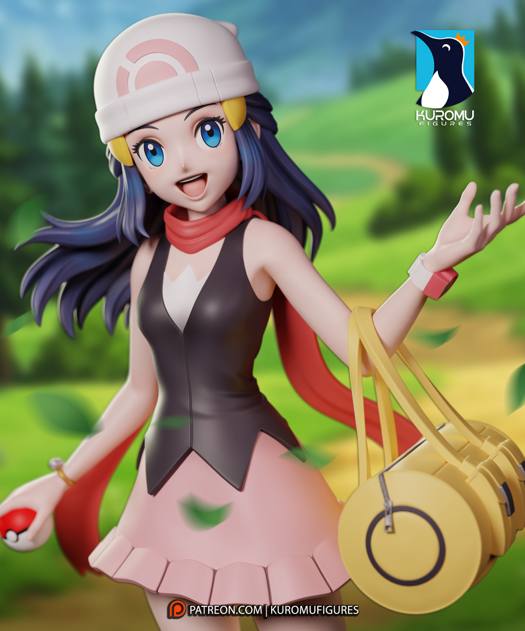 Cheerful Explorer Maiden | 1/10 Unpainted/Painted Resin Figure