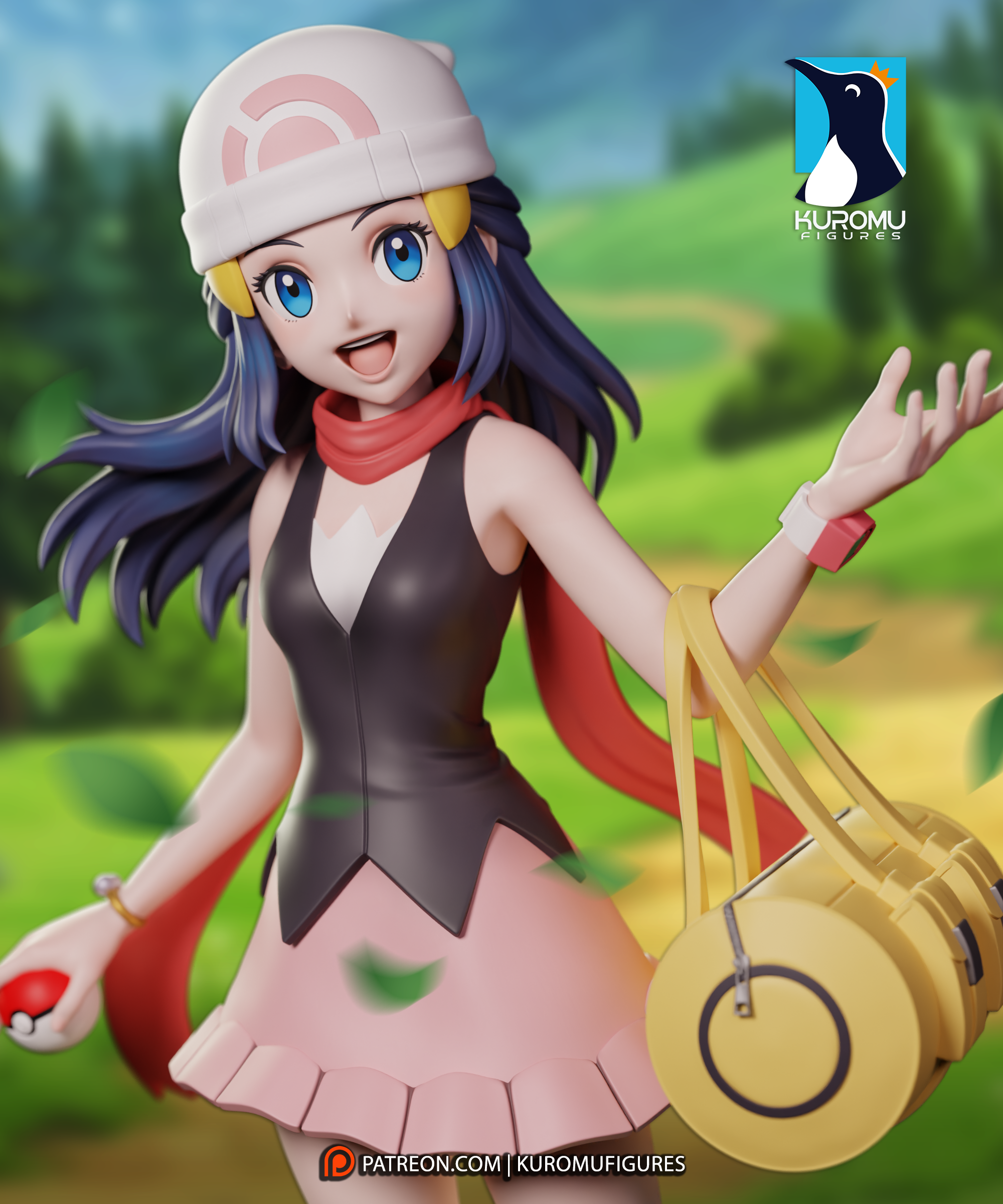 Cheerful Explorer Maiden | 1/10 Unpainted/Painted Resin Figure