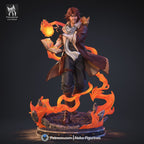 Ember Tome Arcanist | 1/7 Unpainted Resin Kit Model