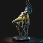 Neural Cyber Pinup | 1/10 Unpainted Resin Kit Model