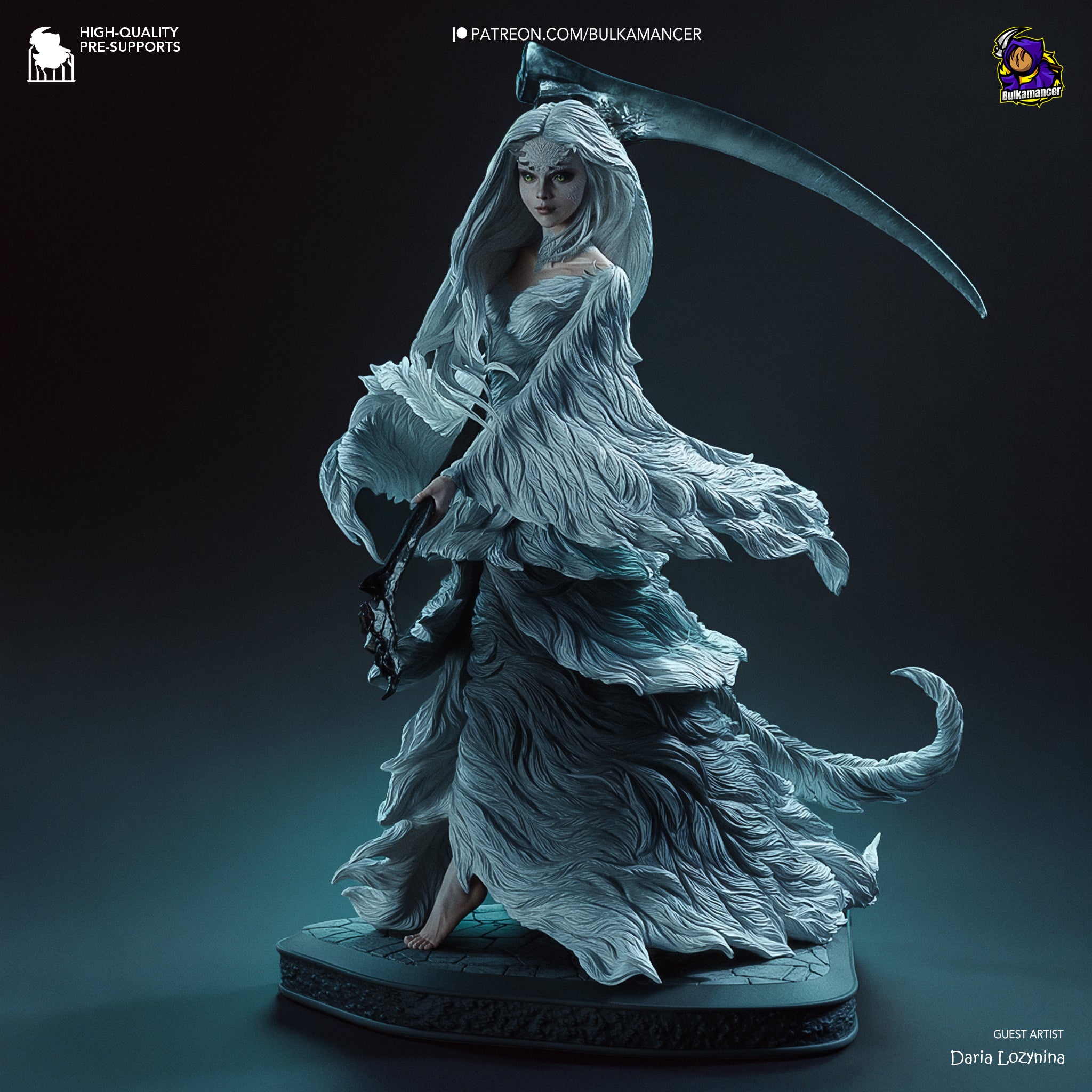 Ethereal Frost Reaper | 1/8 Unpainted Resin Kit Model