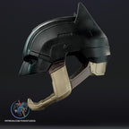 Obsidian Winged Guardian | Made to Fit Unpainted Helmet Model