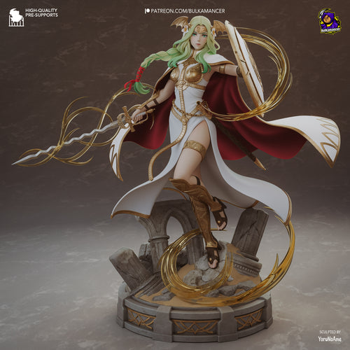 Aurelian Seraph Guardian | 1/8 Unpainted Resin Kit Model