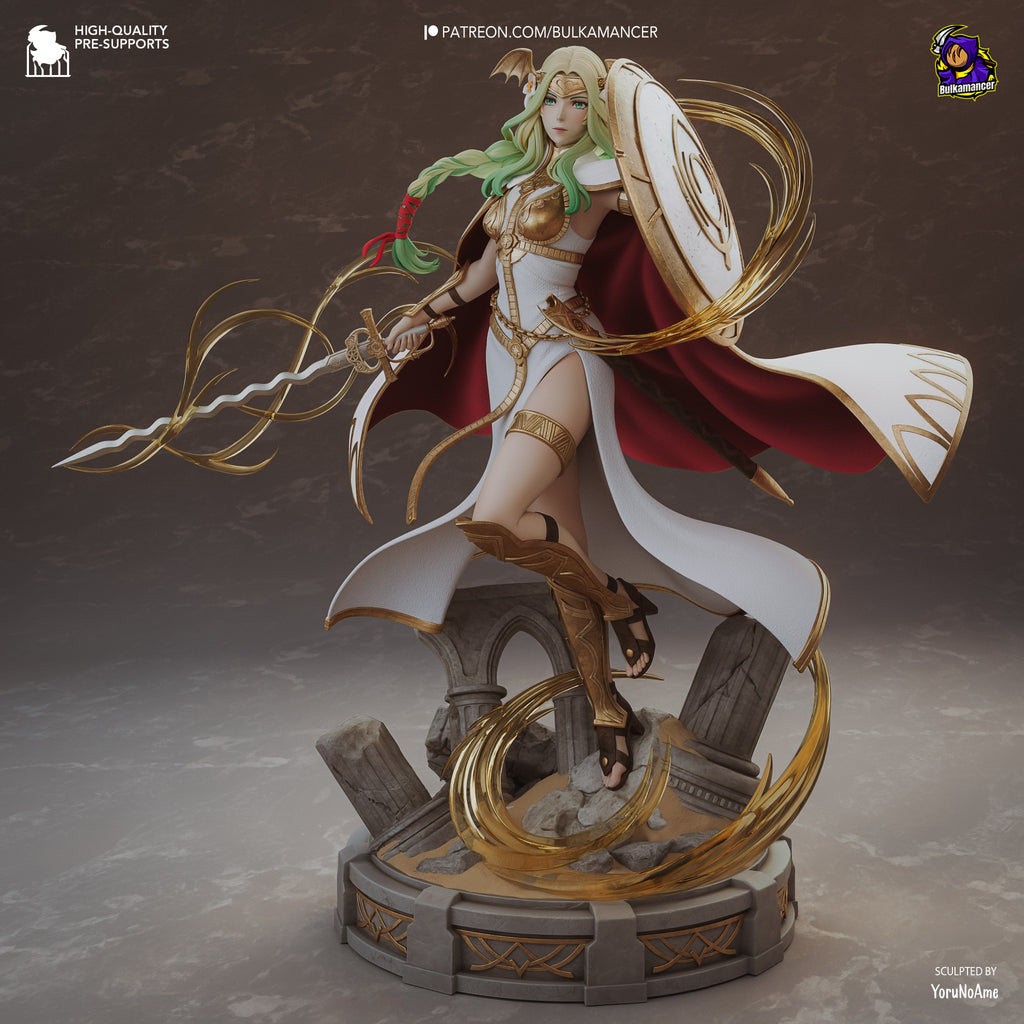 Aurelian Seraph Guardian | 1/8 Unpainted Resin Kit Model
