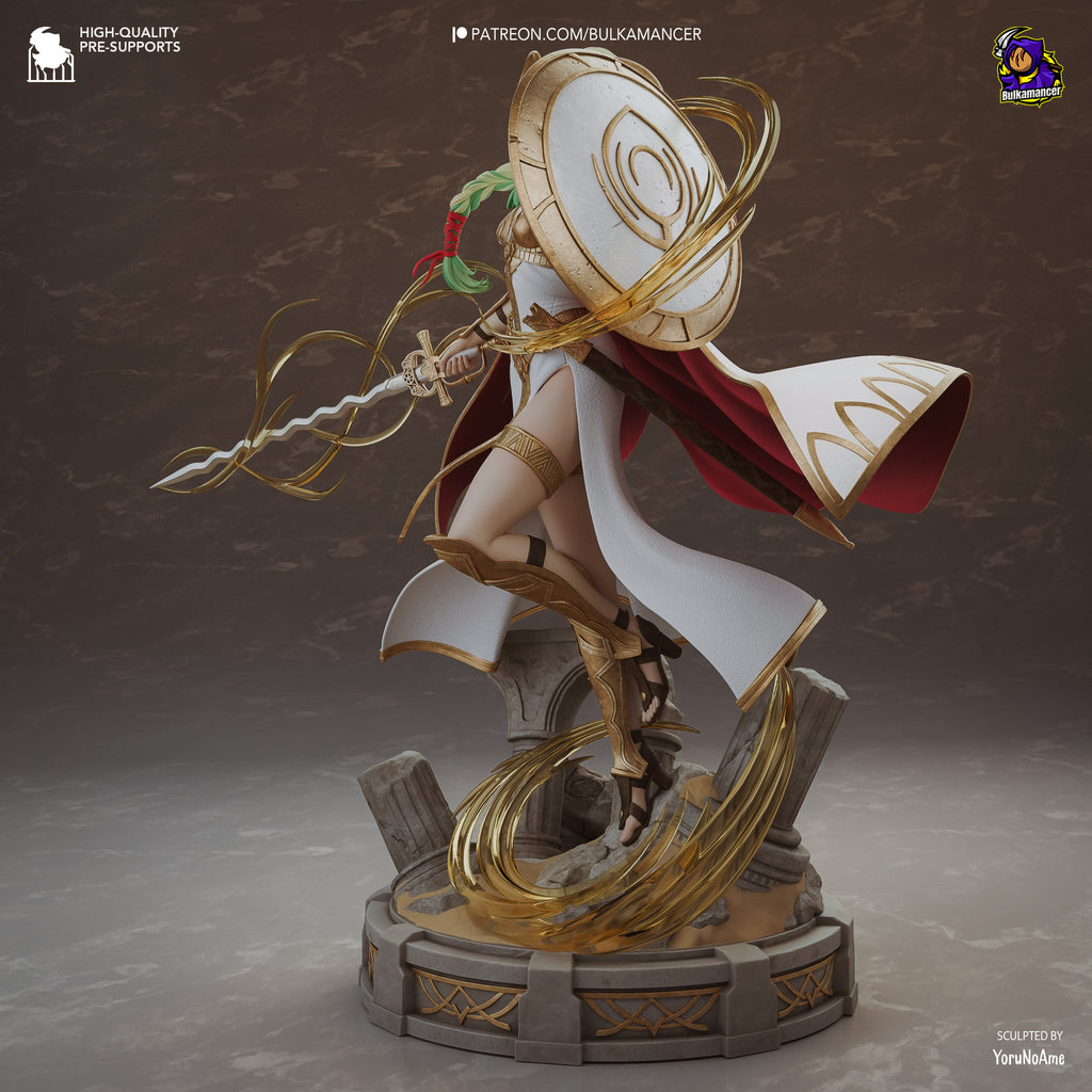 Aurelian Seraph Guardian | 1/8 Unpainted Resin Kit Model